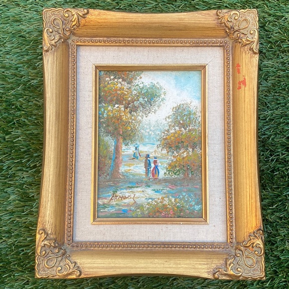 Framed Canvas Oil Painting